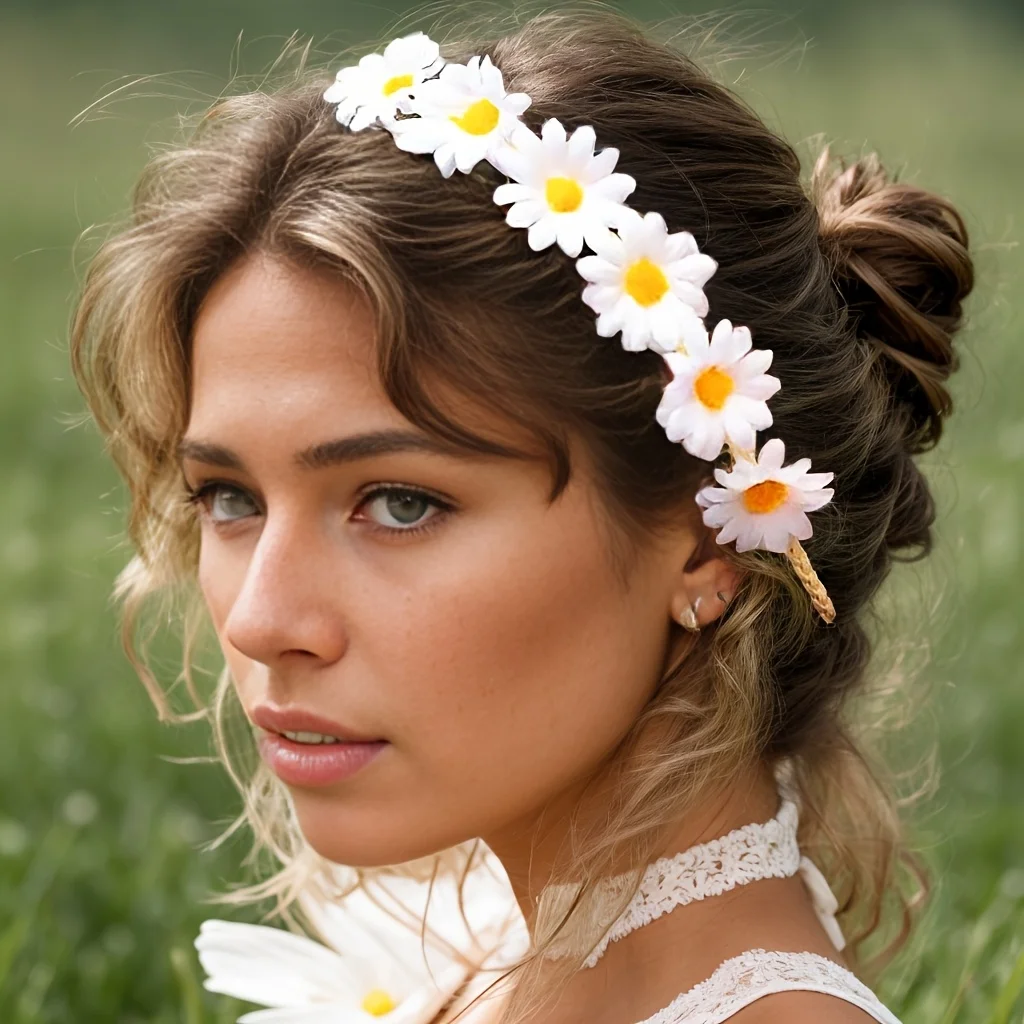 Home Decor Hippie - 1 шт. Цветочный венок для волос