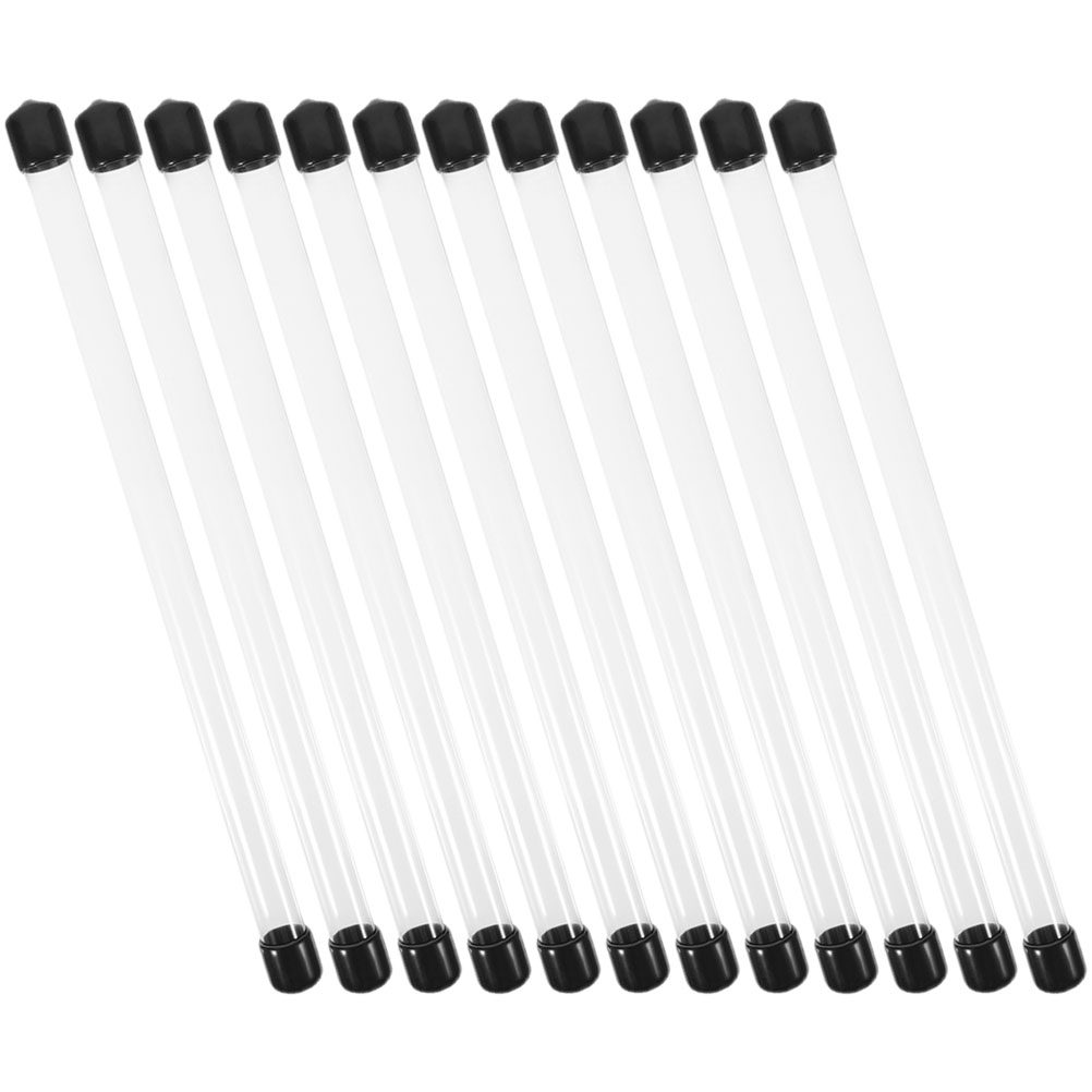 Incense Stick Holder - 12 шт. прозрачных акриловых тубусов для