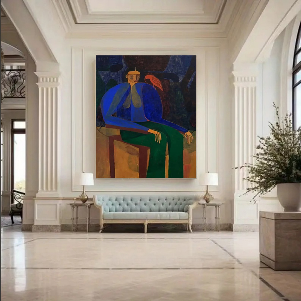 Home Decor Free Images - 100% ручная работа, абстрактная картина маслом