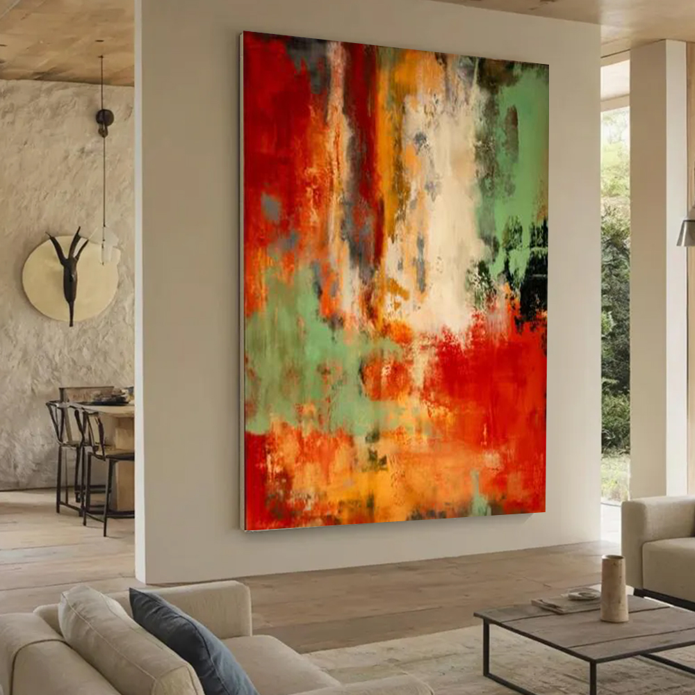 Home Decor Free Images - 100% ручная работа, абстрактная картина маслом
