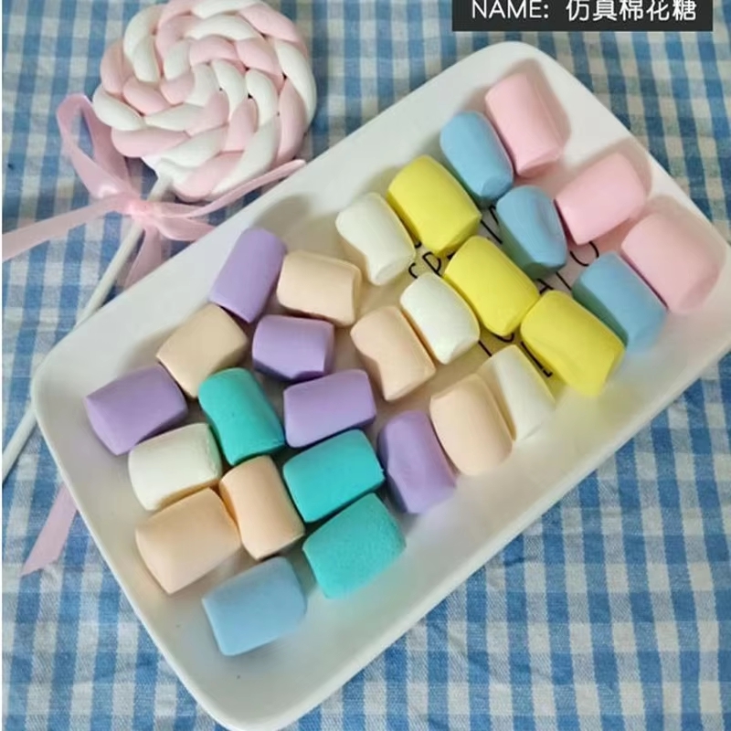 Home Decor From Clay - Имитация десерта из зефира, модель из