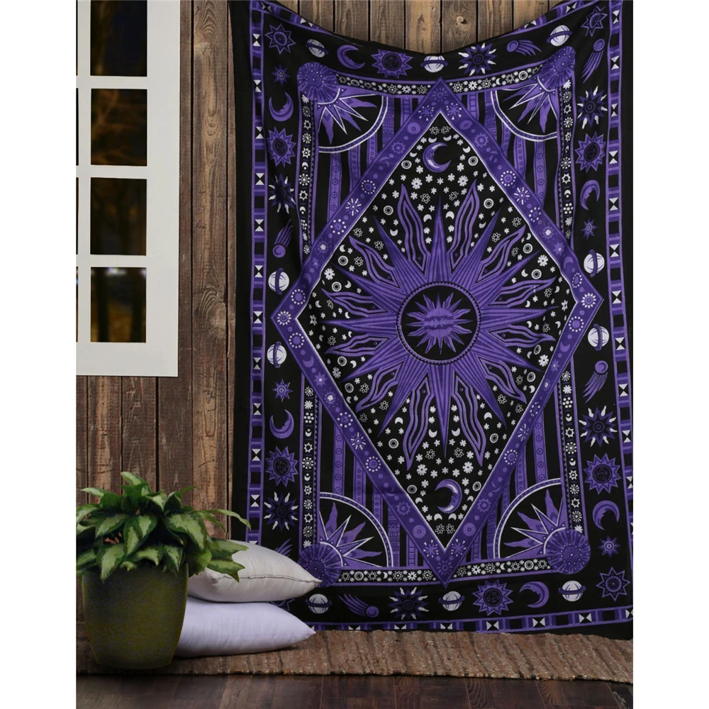 Home Decor Hippie - Индийский Таро гадания МАНДАЛА ГОБЕЛЕН хиппи