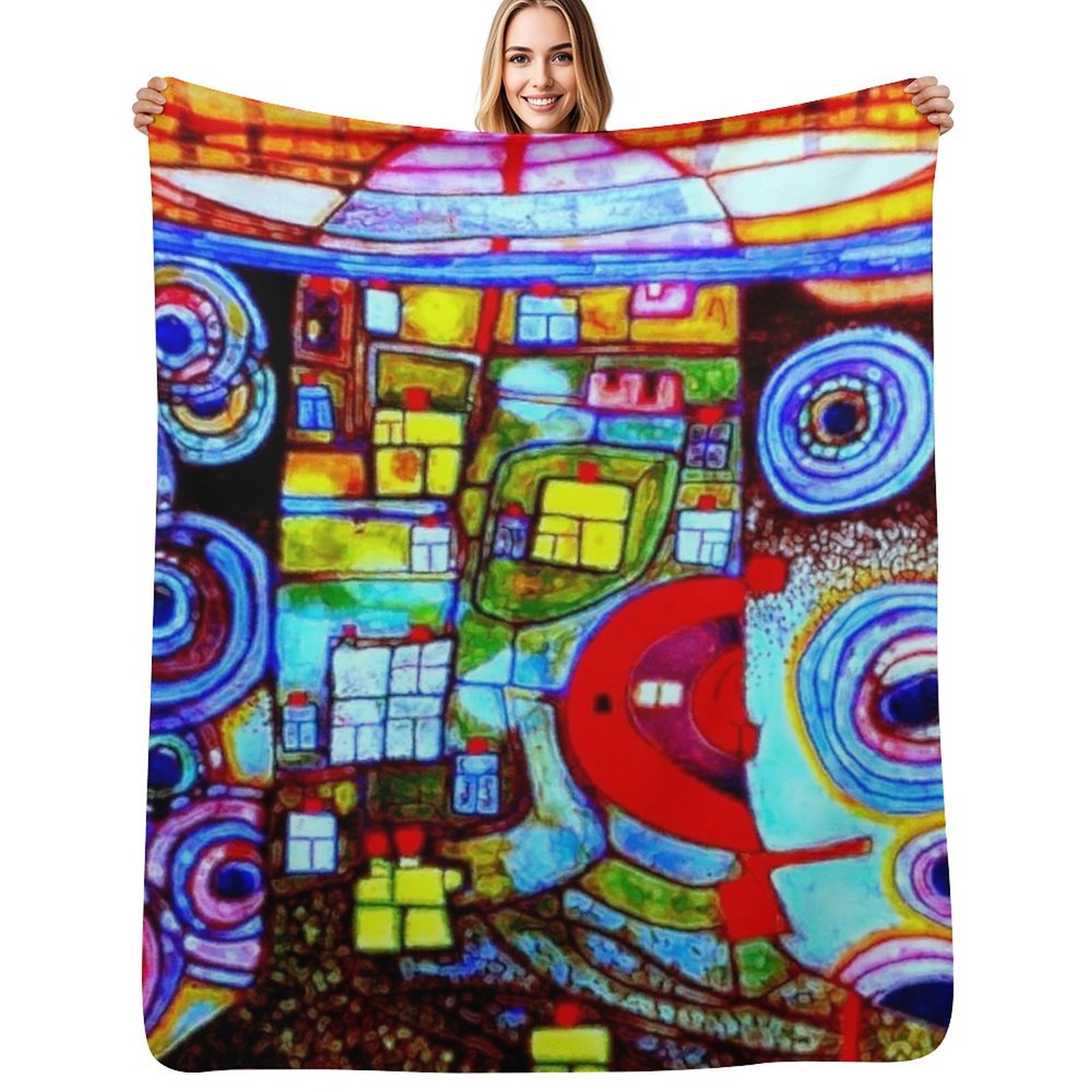 Home Decor Qatar - Неоновое одеяло Qatar 813, мягкое декоративное