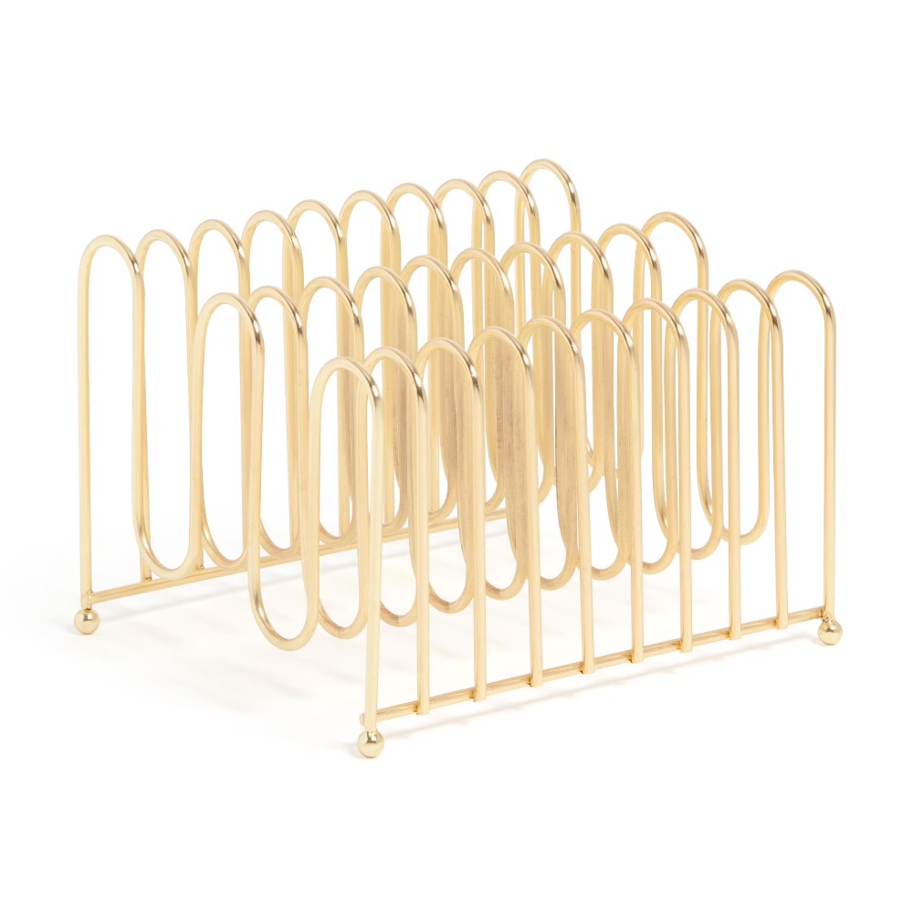 Home Decor Gold - Органайзер для стола из гнутой проволоки,
