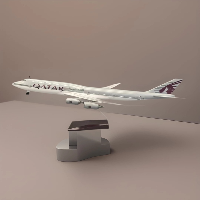 Home Decor Qatar - B747 Модель самолета в масштабе 1:130