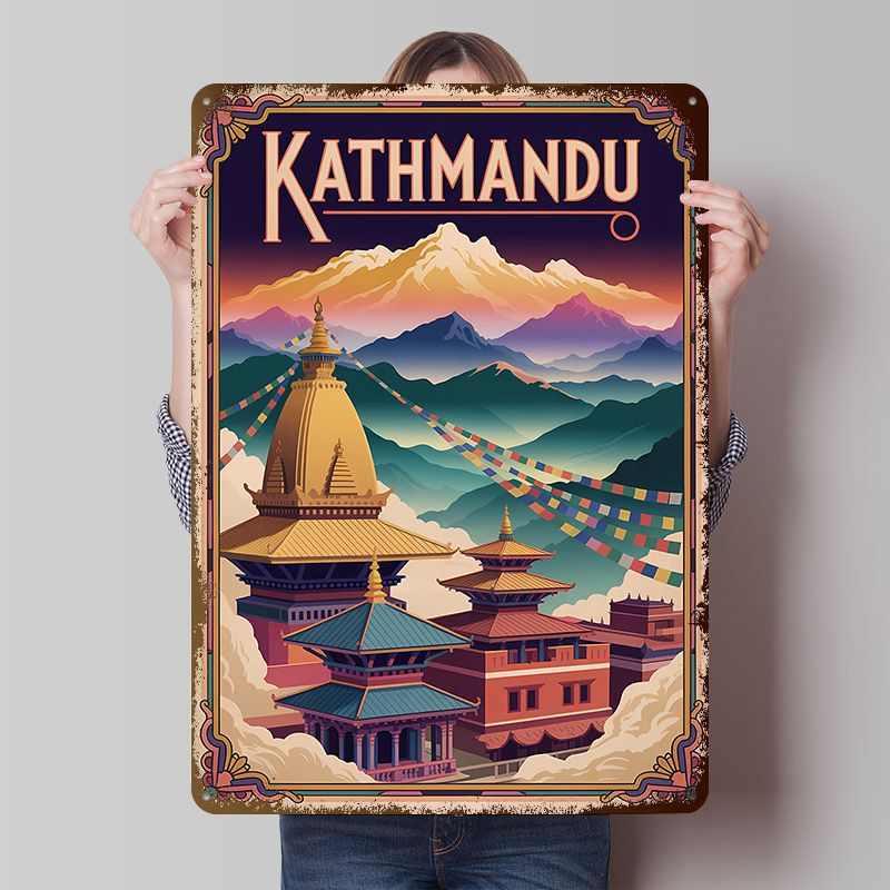 Home Decor Kathmandu - Постер с художественной печатью на тему