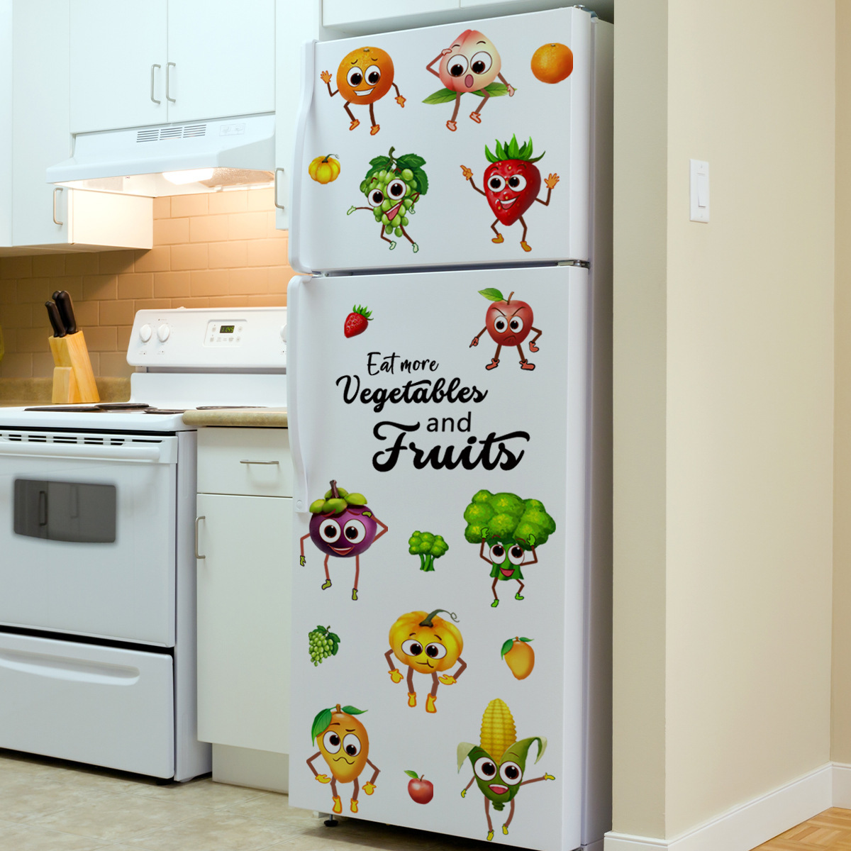 Мультфильм Emoji Fruit Наклейк – обзор и цена Home Decor Emoji