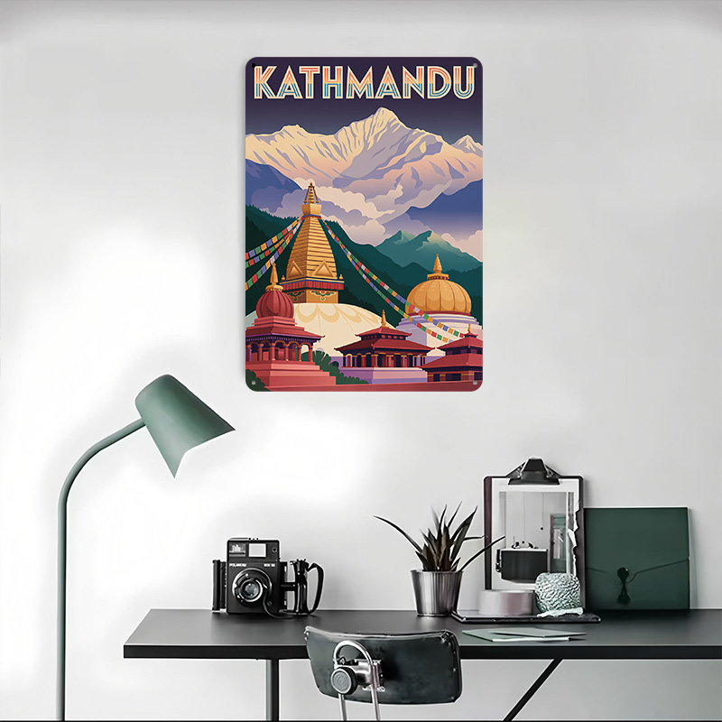 Металлическая табличка-постер  – обзор и цена Home Decor Kathmandu