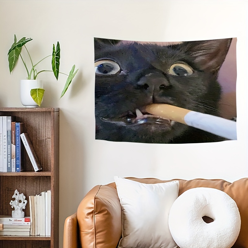 VIKAMA Забавный гобелен с куря – обзор и цена Home Decor Emoji