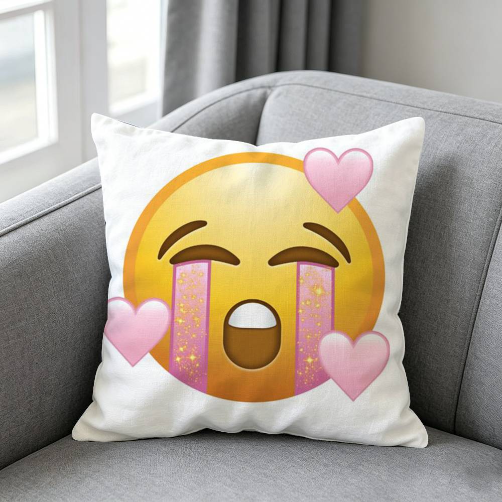 Наволочка с эмодзи Spring-G, м – обзор и цена Home Decor Emoji