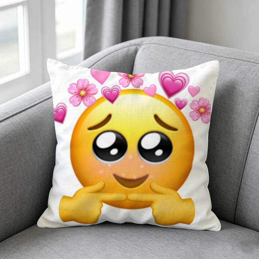 Наволочка с эмодзи Spring-G, м – обзор и цена Home Decor Emoji