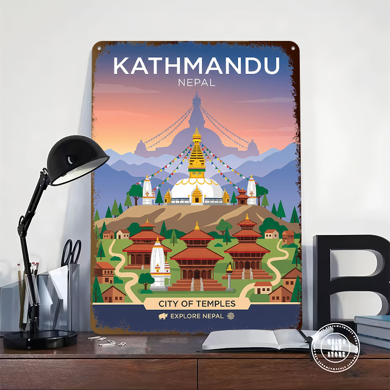 Металлический 3D-постер с текс – обзор и цена Home Decor Kathmandu