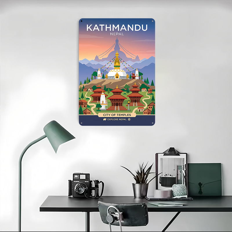 Металлический 3D-постер с текс – обзор и цена Home Decor Kathmandu