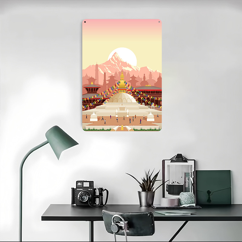 Постер с принтом «Путешествие  – обзор и цена Home Decor Kathmandu