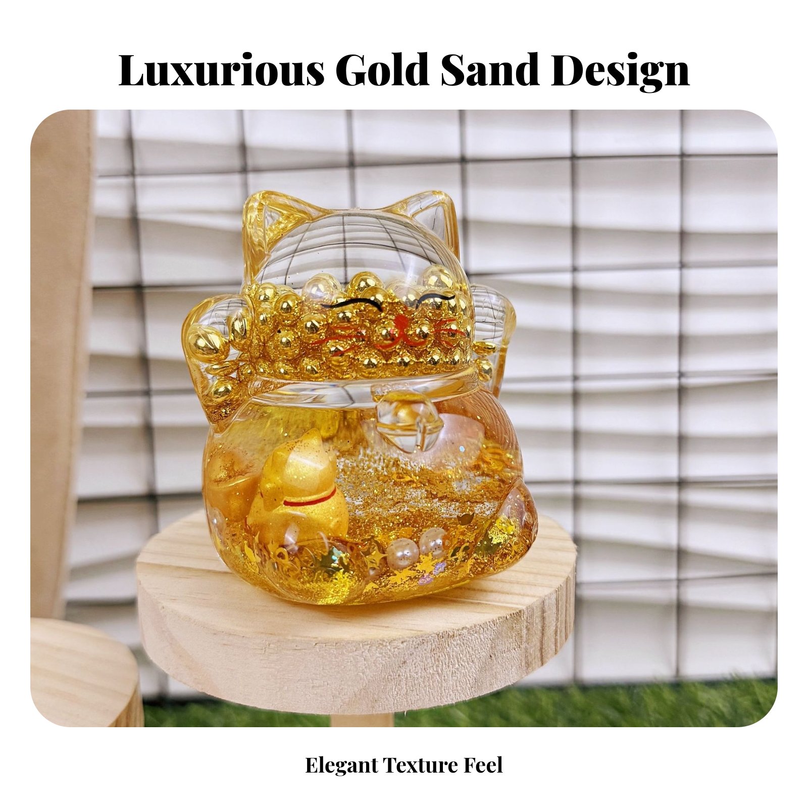 Декоративная фигурка Кота удач – обзор и цена Home Decor Gold