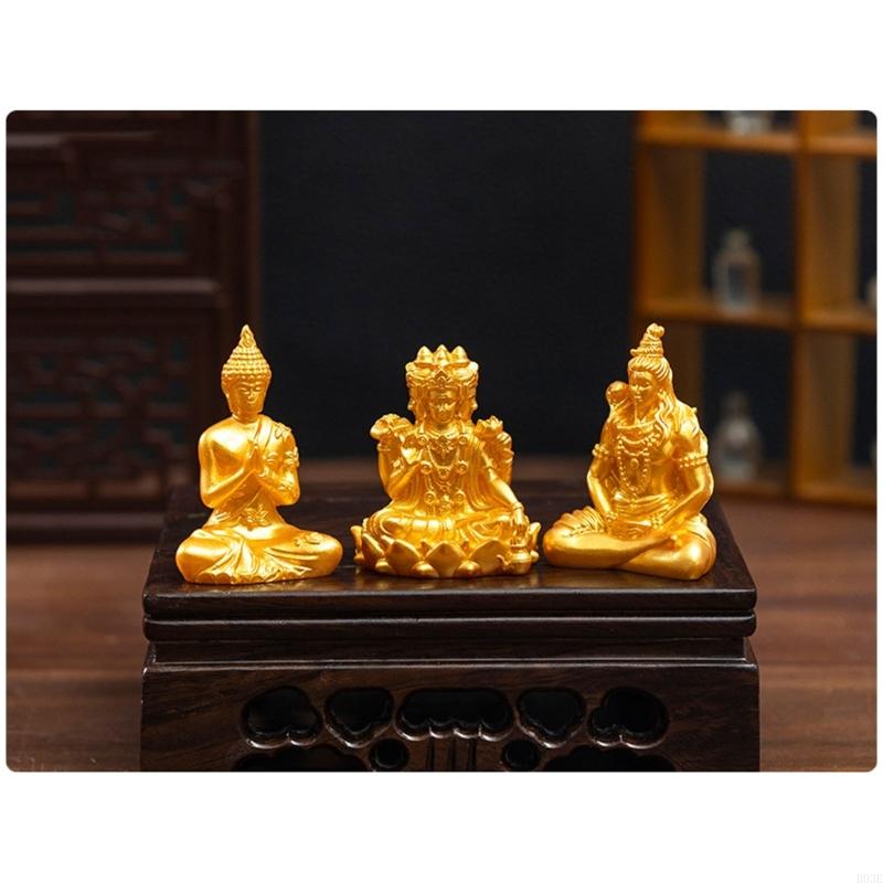 30 шт., мини-золотые статуи Бу – обзор и цена Home Decor Gold