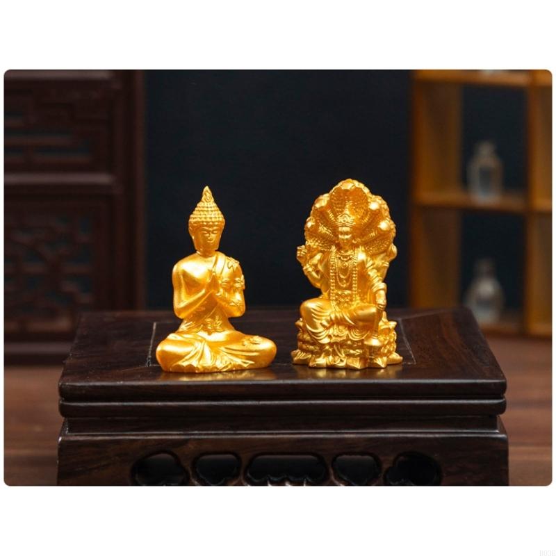 30 шт., мини-золотые статуи Бу – обзор и цена Home Decor Gold