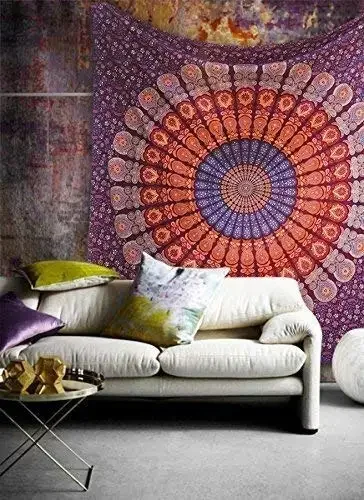 Хиппи Мандала Гобелены Индия Б – обзор и цена Home Decor Hippie