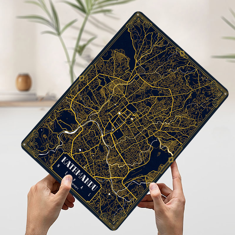 Карта города Катманду, золотая – обзор и цена Home Decor Kathmandu