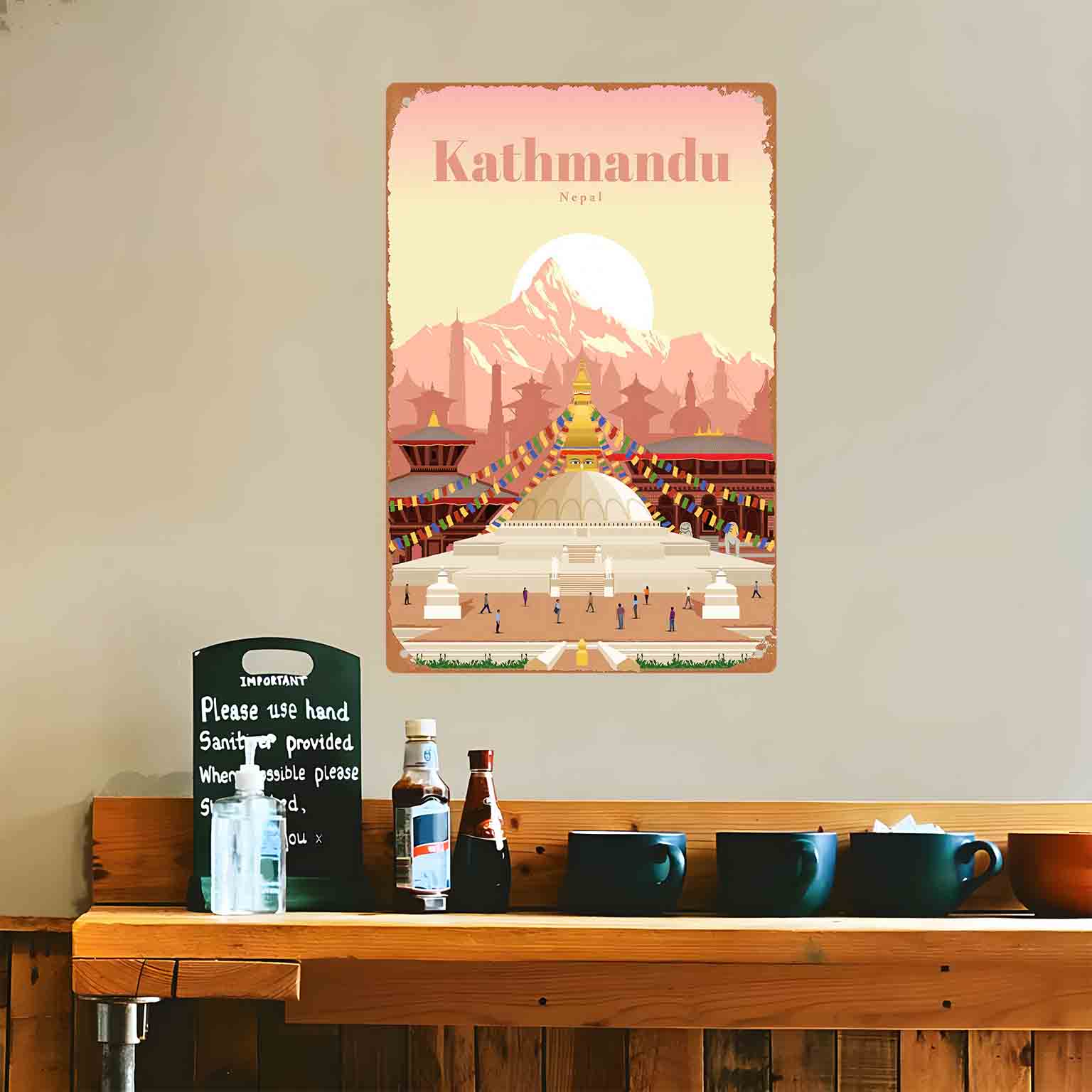 2D плоский постер с изображени – обзор и цена Home Decor Kathmandu