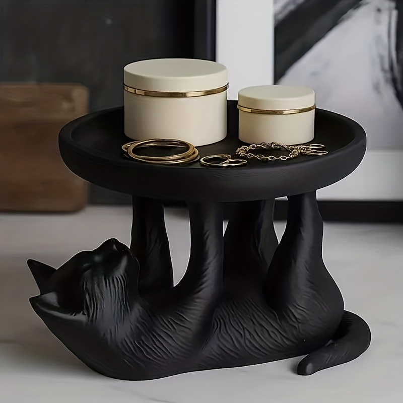 Милая черная кошка: подставка  – обзор и цена Vanity Home Decor