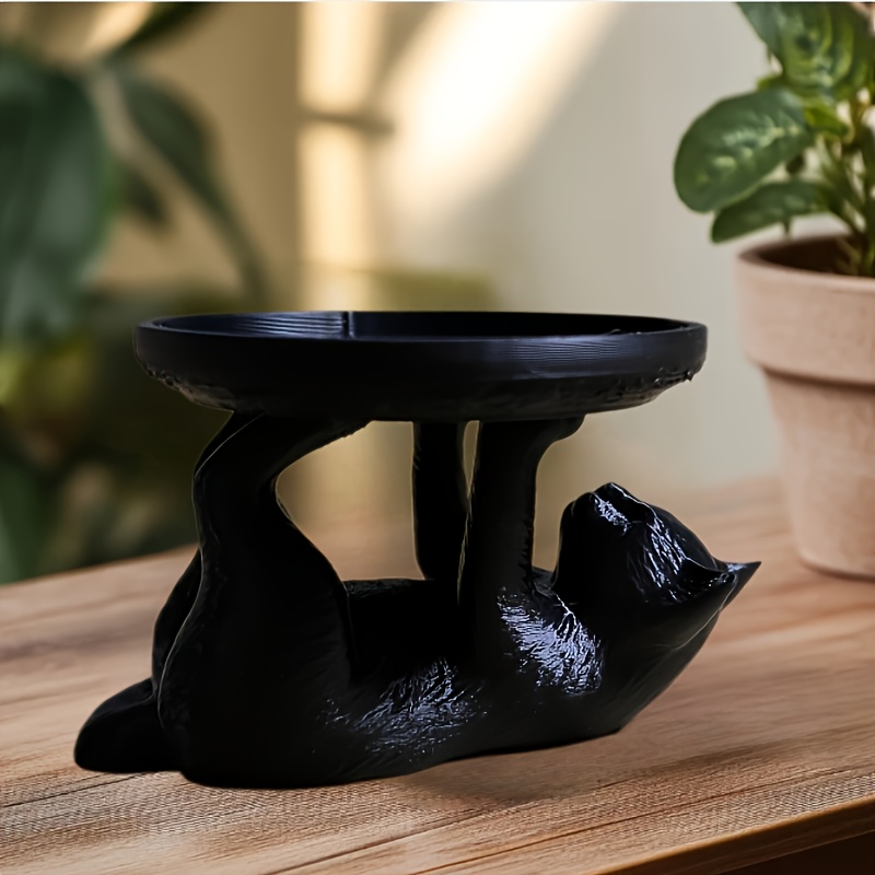 Милая черная кошка: подставка  – обзор и цена Vanity Home Decor