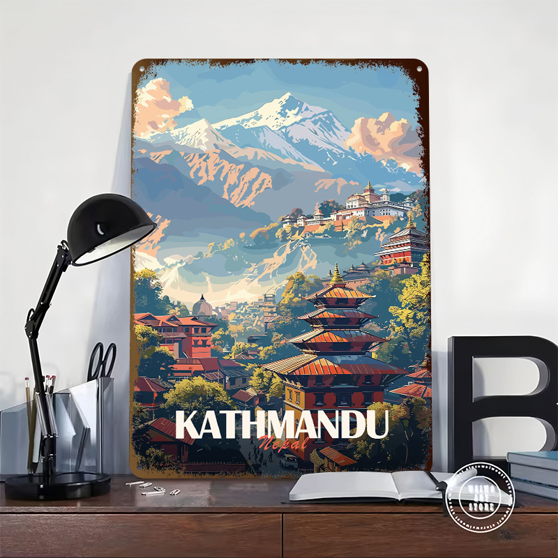 Постер с видом на Катманду, Не – обзор и цена Home Decor Kathmandu
