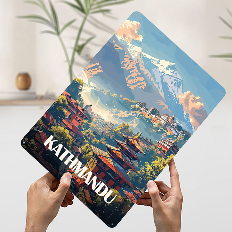 Постер с видом на Катманду, Не – обзор и цена Home Decor Kathmandu