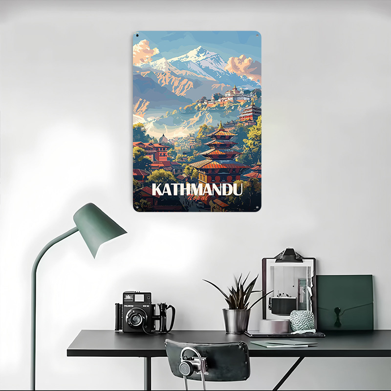 Постер с видом на Катманду, Не – обзор и цена Home Decor Kathmandu