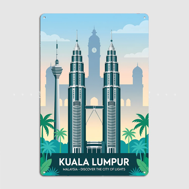 Постеры с видами на город Куал – обзор и цена Home Decor Kuala Lumpur