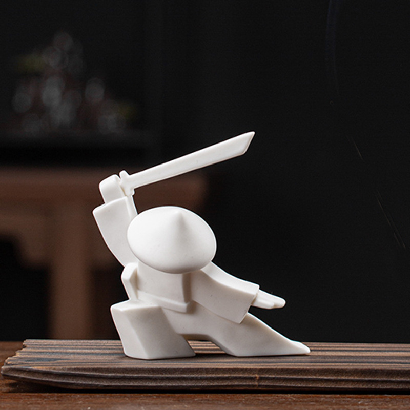 Статуэтка самурайского рыцаря  – обзор и цена Incense Stick Holder
