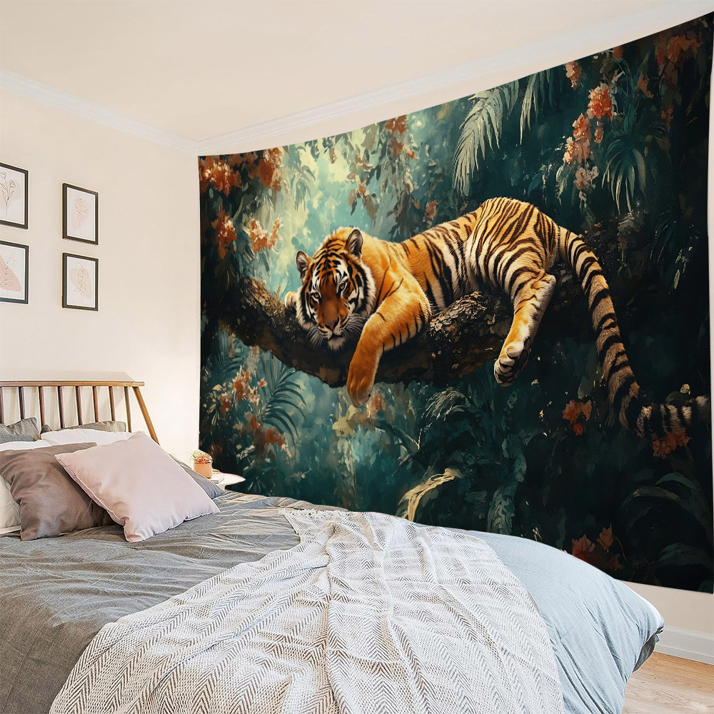 Гобелен с изображением лесного – обзор и цена Home Decor Hippie