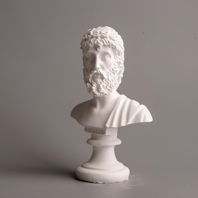 Гипсовая статуя Зевса, персона – обзор и цена Home Decor From Clay