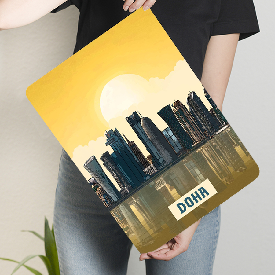 Doha Skyline металлическое нас – обзор и цена Home Decor Qatar