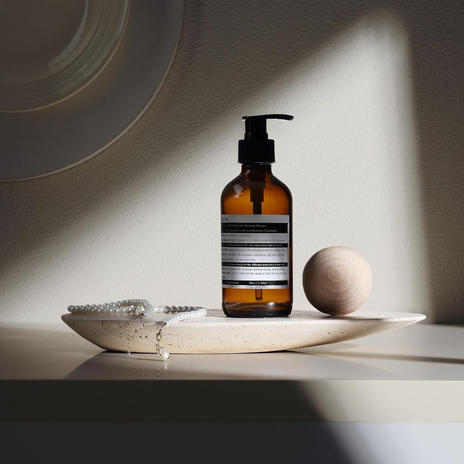 Поднос из травертина для ванно – обзор и цена Vanity Home Decor