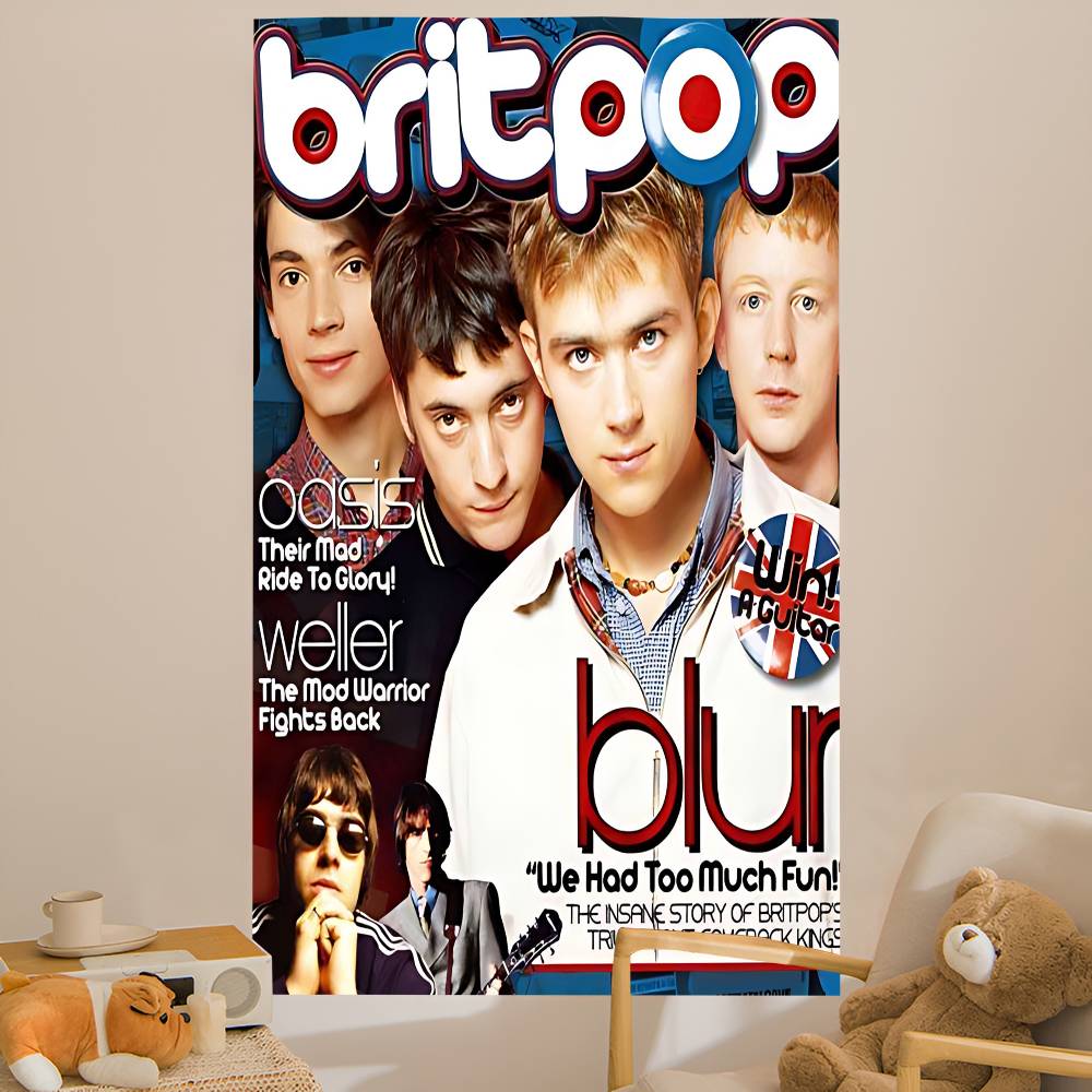 Группа Musik Rapper Blur Аниме – обзор и цена Home Decor Hippie