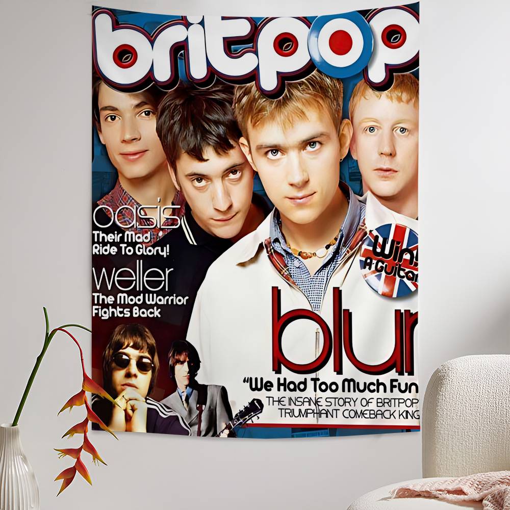 Группа Musik Rapper Blur Аниме – обзор и цена Home Decor Hippie